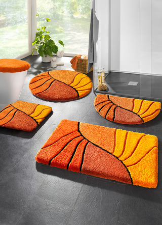 Badmattenset met antislip-onderkant