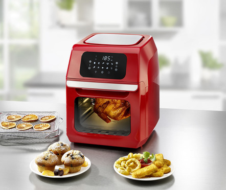 Digitale airfryer met grilfunctie