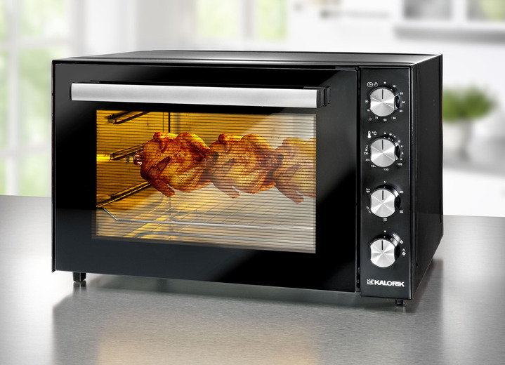 - XXL-oven met grillfunctie, in Farbe SCHWARZ