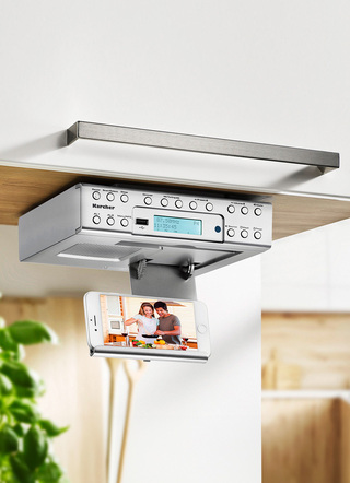 Onderbouw keukenradio van Karcher