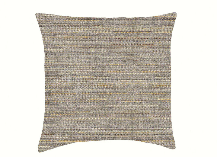 - Kwalitatief vervaardigde kussenslopen, in Größe 105 (40 x 40 cm) bis 110 (50 x 50 cm), in Farbe GRIJS Ansicht 1