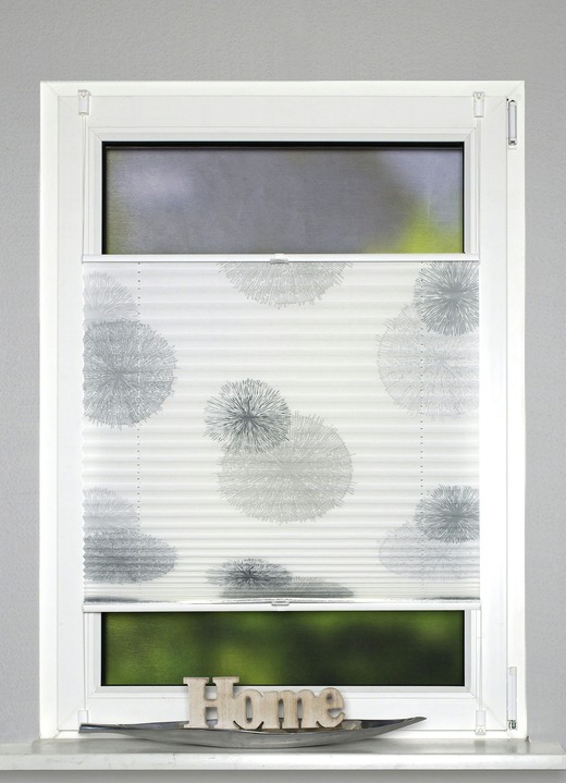 Gordijnen - Plissee-rolgordijnen zonder boren en schroeven, in Größe 826 (H 130 x B 40 cm) bis 850 (H 210 x B 70 cm), in Farbe GROENE-PETROL Ansicht 1