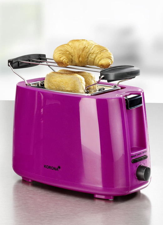 Keukenapparaten - Korona ontbijtserie voor perfect genieten, in Farbe BESSEN, in Ausführung Toaster Ansicht 1
