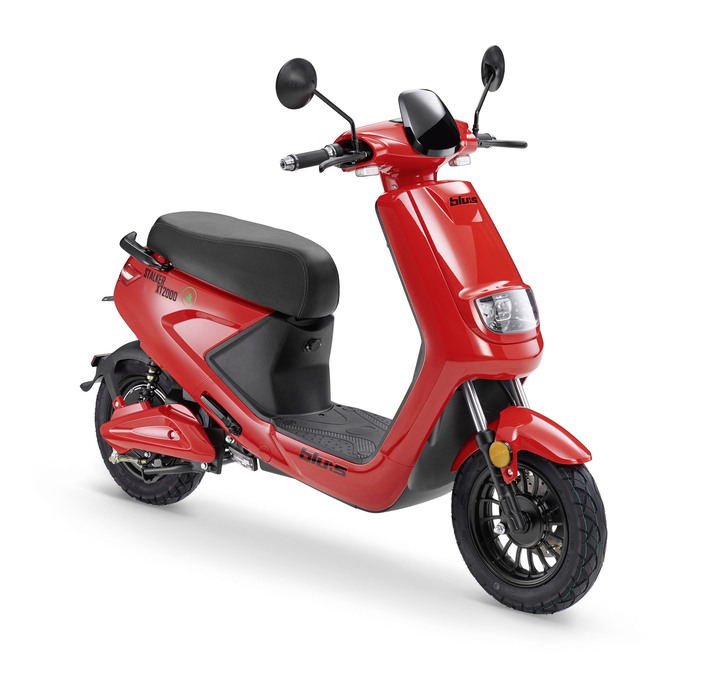 Elektromobielen - Elektrische scooter voor maximaal elektrisch rijplezier, in Farbe ROOD, in Ausführung Maximale snelheid 25 km/u Ansicht 1