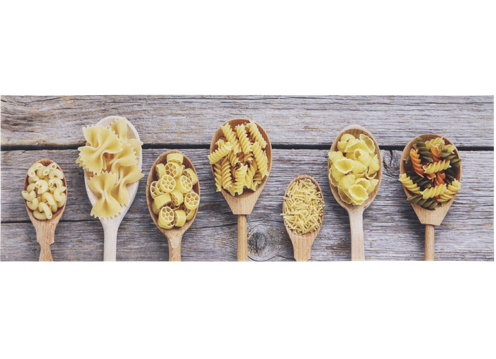Tapijten - Keukenloper Pasta, met antislip onderkant, in Farbe NATUURLIJK GEEL Ansicht 1