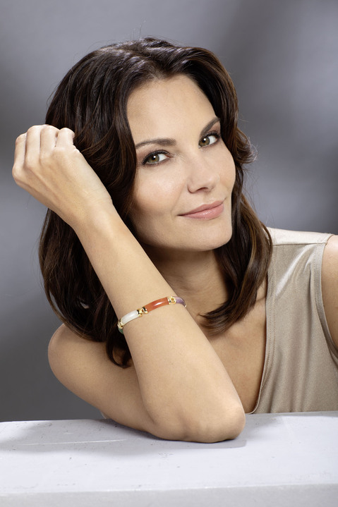 - Armband met fijne jade, in Farbe  Ansicht 1