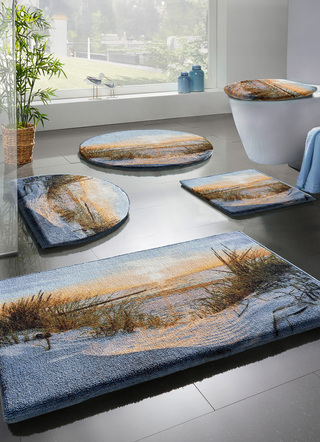 Badkamerset met antislip-onderkant, van Grund