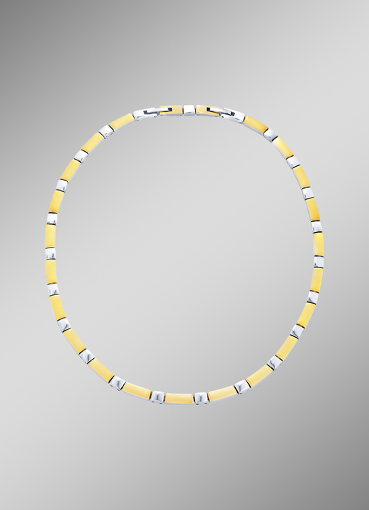 Halskettingen - Buitengewoon mooi en modern: Ketting tweekleurig, in Farbe  Ansicht 1
