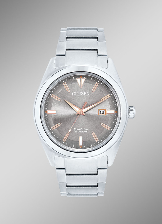 Radiografische-/solarhorloges - Citizen herenhorloge op zonne-energie gemaakt van Super Titanium, in Farbe , in Ausführung Herenhorloge Ansicht 1