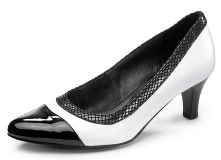 Nappaleren pumps