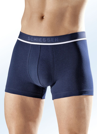 Schiesser driepack broeken met elastische tailleband