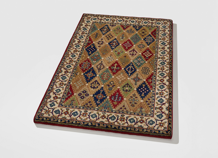 Tapijten - Handgetufte bruggen, galerij en tapijten, in Größe 103 (vloerkleed, 60 x 90 cm) bis 304 (tapijt, Ø 150 cm), in Farbe MEERKLEURIG Ansicht 1
