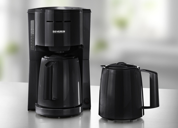 Koffieapparaten - Severin koffiezetapparaat met 2 thermoskannen, in Farbe ZWART Ansicht 1