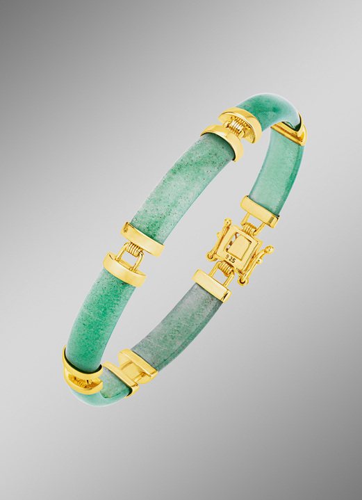 Armbanden - Armband met echte aventurijn, in Farbe  Ansicht 1