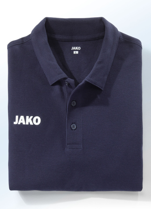 Shirts - Poloshirt van “Jako” in 5 kleuren, in Größe 3XL (58/60) bis XXL (56), in Farbe MARINE Ansicht 1