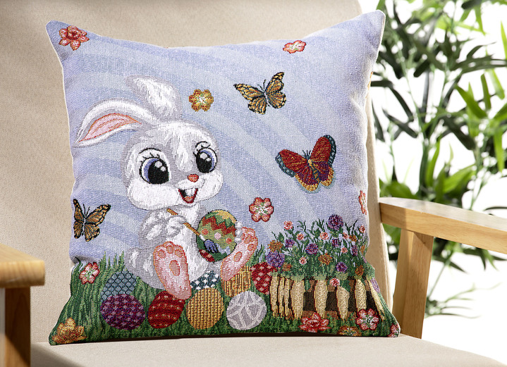 Decoratiekussens & slopen - Kussensloop met ritssluiting, in Farbe MULTICOLOR Ansicht 1