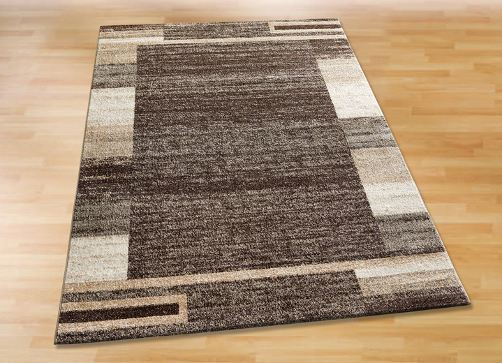 Tapijten - Duurzame, onderhoudsvriendelijke bruggen en tapijten, in Größe 111 (Brug, 60 x 110 cm) bis 288 (Tapijt, 240 x 330 cm), in Farbe BRUIN Ansicht 1