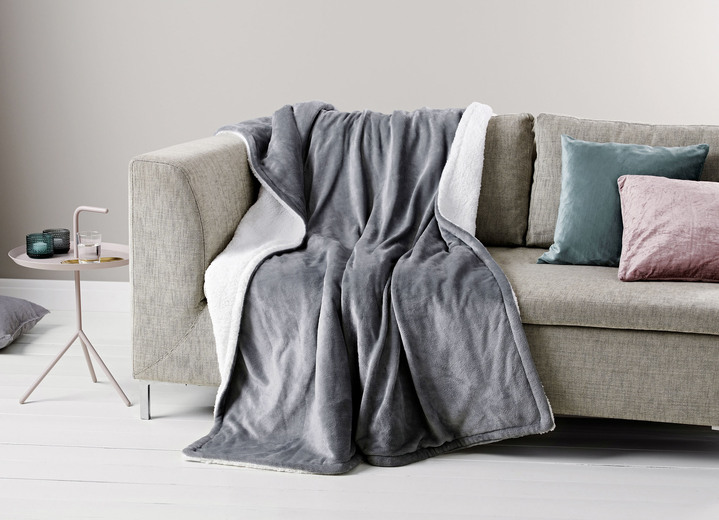 Warmte & ontspanning - Promed elektrische deken KHP-2.3G voor koude dagen en nachten, in Farbe GRIJS Ansicht 1
