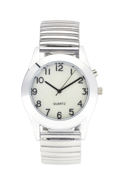 Rekbare band - Horloge met stretchband, in Farbe , in Ausführung polshorloge voor heren Ansicht 1