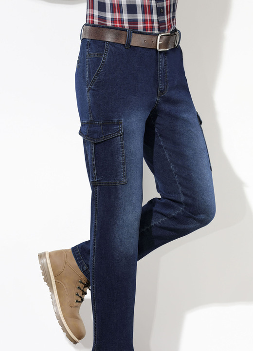 Jeans - Jeans in 2 kleuren Jeans - Jeans in 2 kleuren, in Größe 024 bis 060, in Farbe DONKERE JEANS