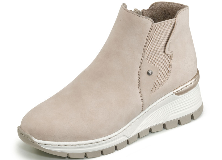 Rieker enkellaarzen gemaakt van zacht nubuck materiaal Schoenen KLiNGEL
