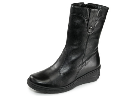 ELENA EDEN, gevoerde dameslaarzen, winterschoenen, breedte H, met lamsvacht