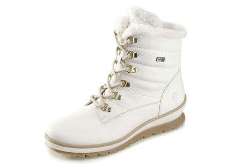 Remonte, gevoerde dames enkellaarsjes, winterschoenen, breedte G, met lamswol