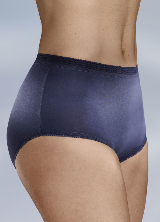 Slips - Set van vijf slips, in Größe 040 bis 060, in Farbe MARINE Ansicht 1