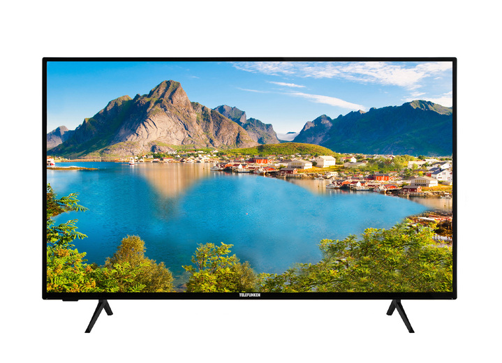 TV - Telefunken Full HD LED-TV, in Farbe ZWART Ansicht 1