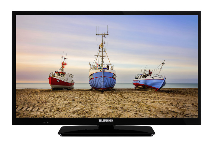 TV - Telefunken XH24N550M HD Ready LED-TV, in Farbe ZWART Ansicht 1