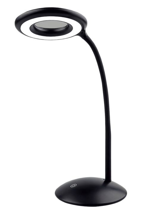 Tafellampen - LED-loeplamp met 8x vergroting, in Farbe ZWART Ansicht 1