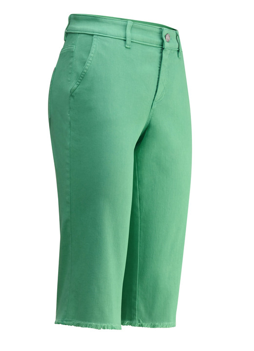 Broek met knoop- en ritssluiting - Magic Jeans-bermuda's Broek met knoop- en ritssluiting - Magic Jeans-bermuda's, in Größe 034 bis 050, in Farbe GROEN