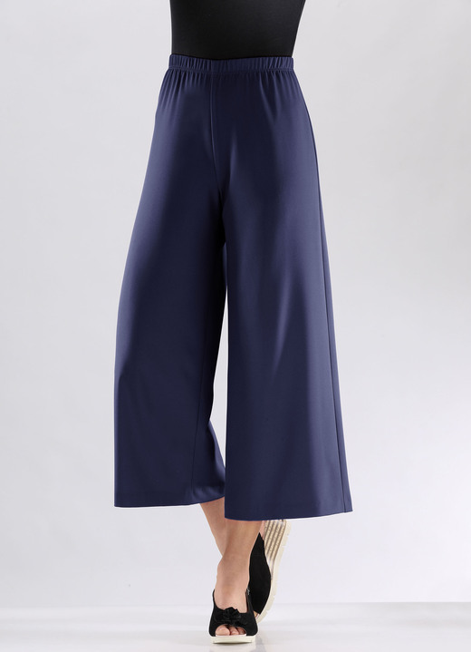 Effen - Onderhoudsvriendelijke culottes, in Größe 018 bis 054, in Farbe MARINE Ansicht 1