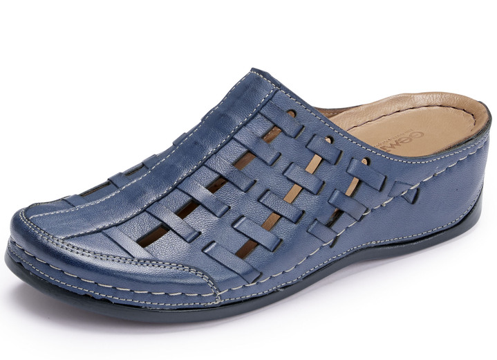Sandalen & slippers - Gemini klomp met luchtige openingen, in Größe 036 bis 042, in Farbe MARIENE Ansicht 1