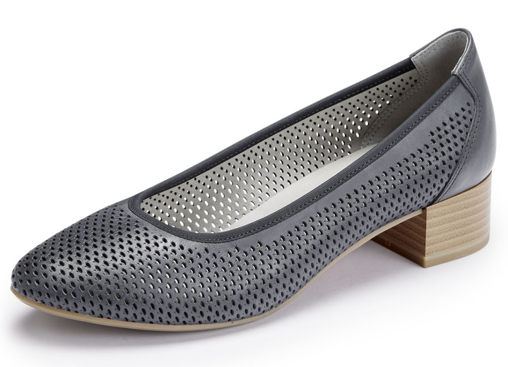 Pumps & ballerina - ELENA EDEN pumps met luchtige perforaties, in Größe 3 1/2 bis 8, in Farbe MARIENE Ansicht 1