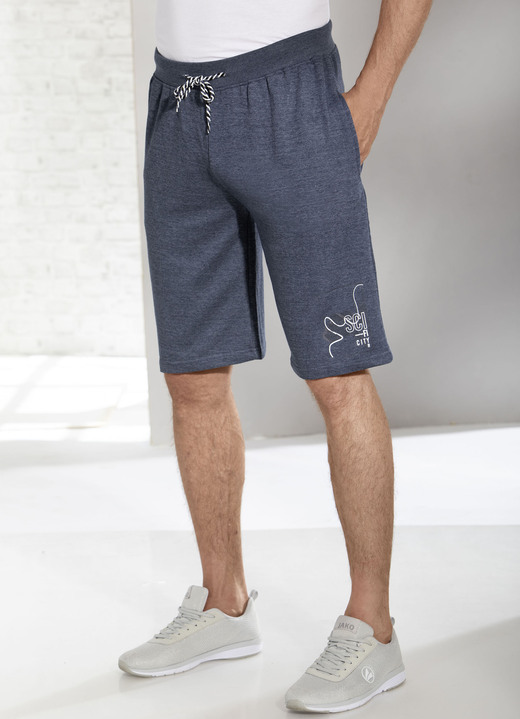 Vrijetijdbroeken - Bermuda in 2 kleuren, in Größe 3XL (64/66) bis XXL (60/62), in Farbe DENIM BLAUWE SMELTER Ansicht 1