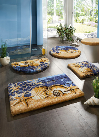 Badmattenset met antislip-onderkant