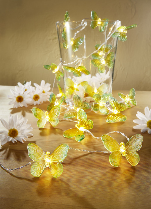 - Vlinderslingers, in Farbe GROEN