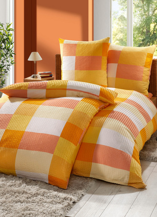 Microvezel seersucker beddengoedset