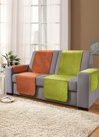 Fauteuil- en bankbeschermers met antisliplaag