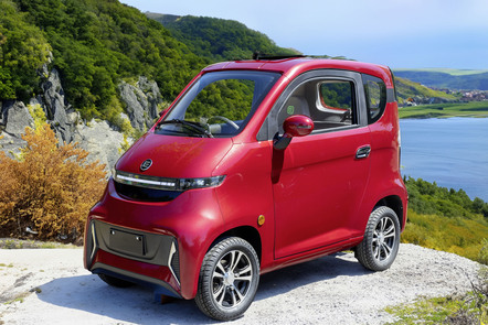 Cabine scooter, 4-wiel