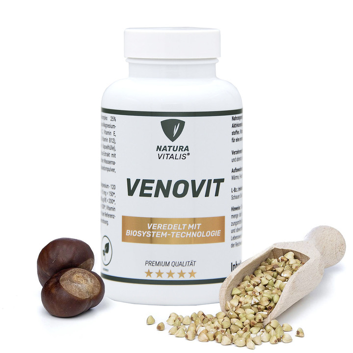 - Venovit-capsules met hooggedoseerde vitamine C en magnesium, in Farbe