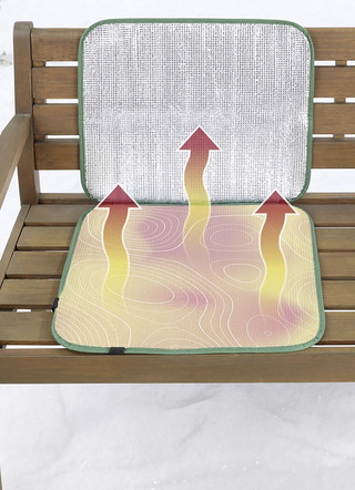 Thermo zit- en rugkussen XL