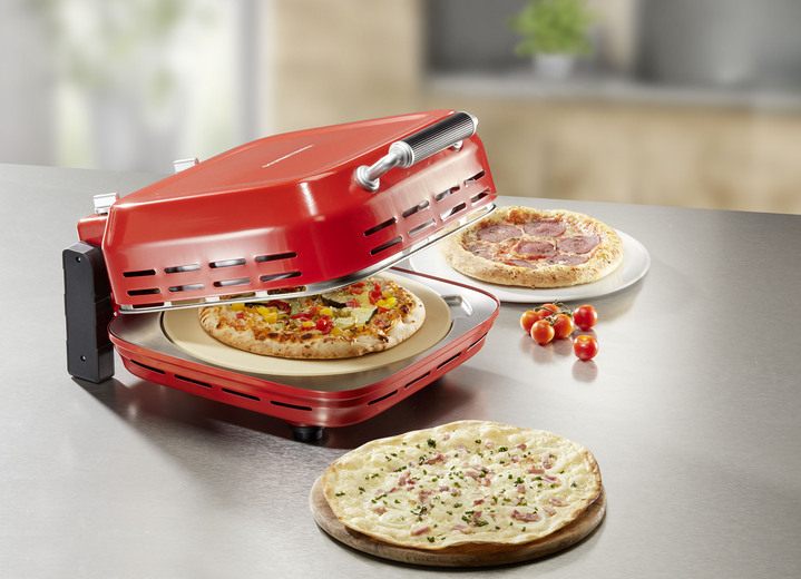 Keukenapparaten - GOURMETmaxx pizzamaker, in Farbe ROOD