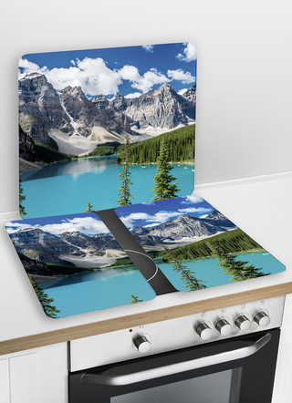 Bergsee kachelafdekplaten, set van 2