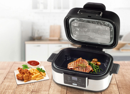 Een must voor alle barbecuefans: Multigrill met hete lucht
