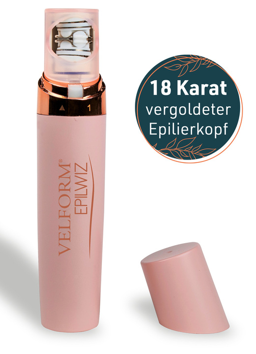 Haarverwijdering - Epileerapparaat Epilwiz, in Farbe ROSÉ-GOUD, in Ausführung Epilator Epilwiz Ansicht 1