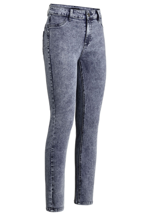 Jeans - Enkellange, figuurvormende jeans, in Größe 017 bis 050, in Farbe JEANSBLAUW Ansicht 1