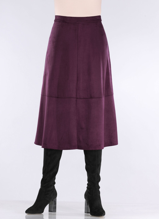 Fluweelzachte rok in suede look Dames KLiNGEL