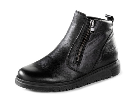 Waldläufer, comfortabele dames enkellaarsjes, winterschoenen, breedte H, met uitneembaar voetbed
